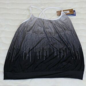 NWT PrAna XS tank athletic top w/shelf bra  Made in USA